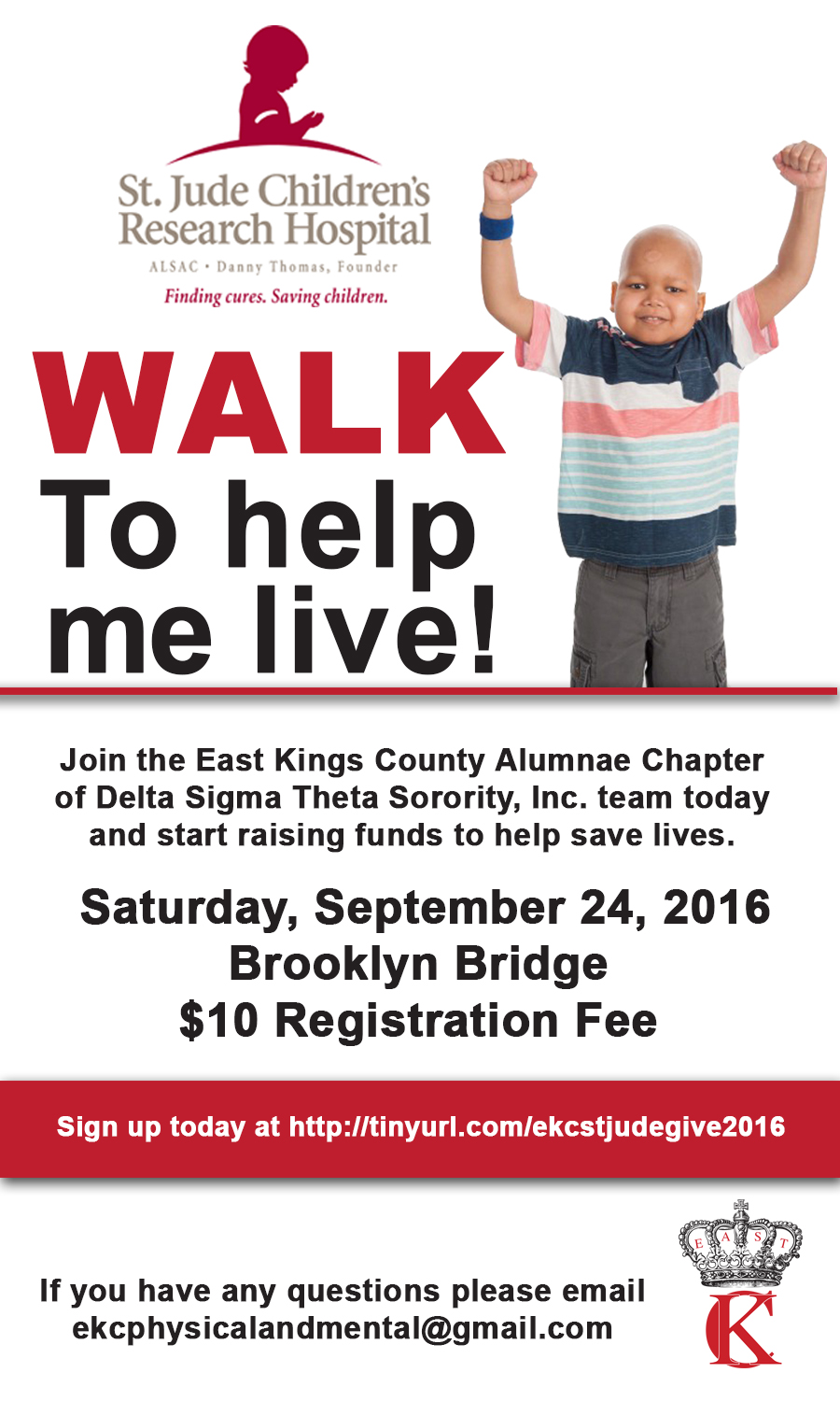 St. Jude Walk East Kings County Alumnae Chapter of Delta Sigma Theta